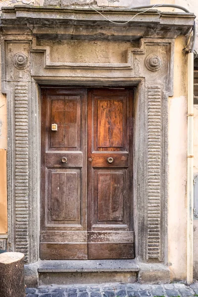 Porte en bois Rome — Photo