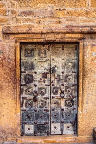 Jaisalmer antique door — Stock Photo, Image