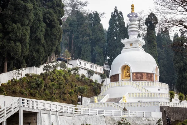 Japanse tempel Darjeeling — Stockfoto