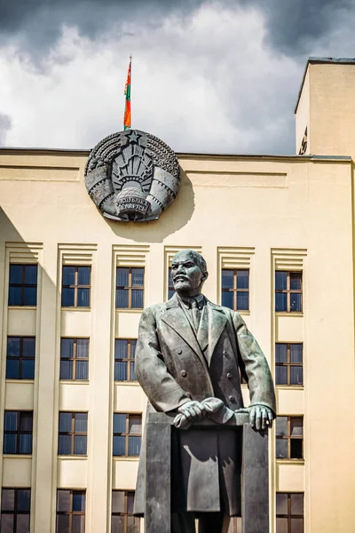 Скульптура Ленина — стоковое фото