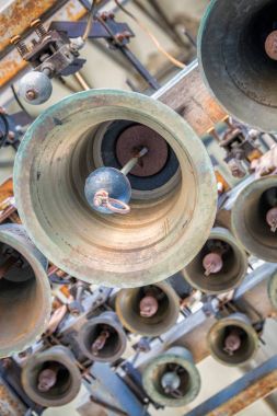 Çan kulesine Saint Sophias Katedrali Kiev, Ukrayna.