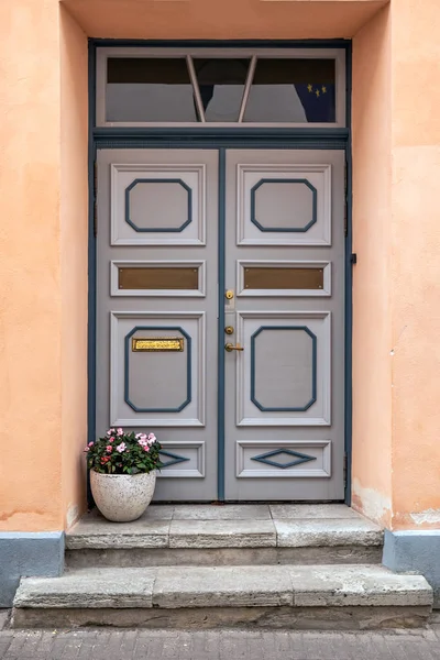 Tallinn portes décorées — Photo