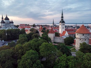 Tallinn havadan görünümü