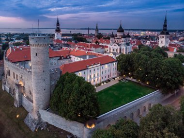 Tallinn havadan görünümü