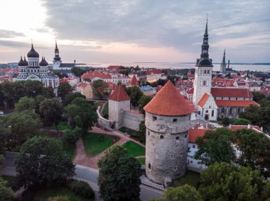 Tallinn havadan görünümü