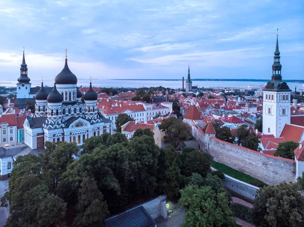Tallinn havadan görünümü