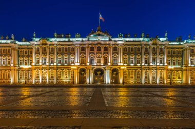 Saint Petersburg main attractions clipart
