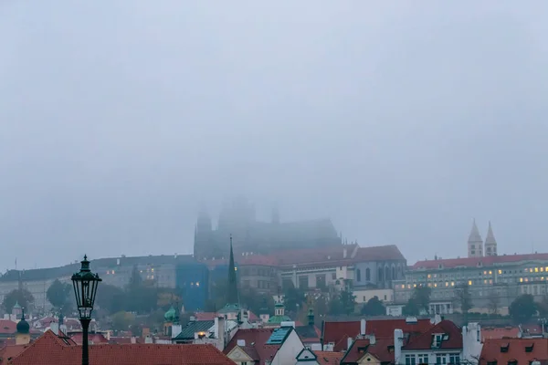 Основные достопримечательности Праги — стоковое фото