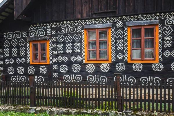 Cicmany village Slovakia — Stock fotografie