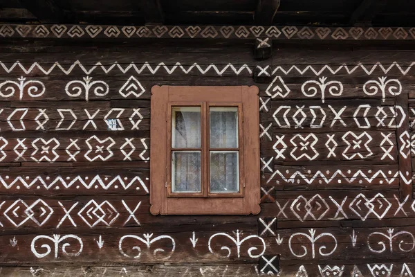 Cicmany village Slovakia — Stock fotografie