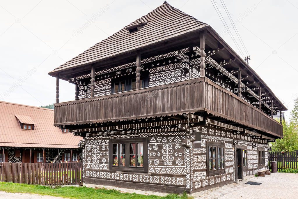 Cicmany village Slovakia