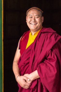 Hindistan 'daki Budist keşişler