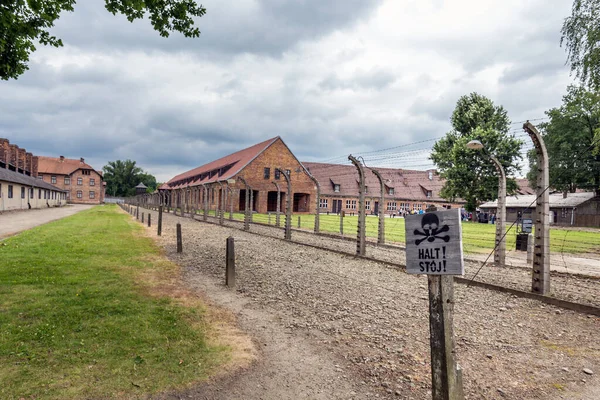 Konzentrationslager Auschwitz — Stockfoto