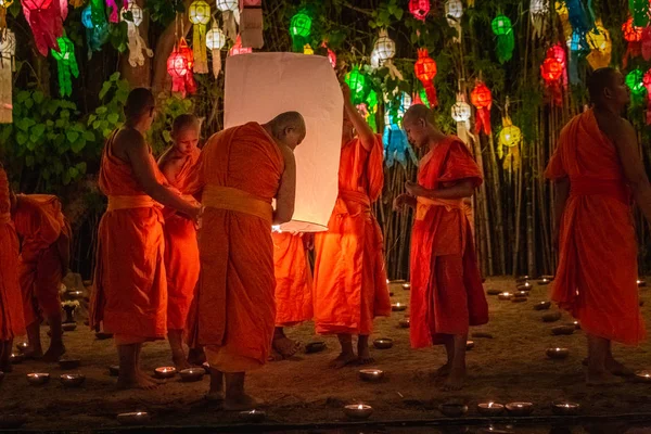 Lantern festival Thajsko — Stock fotografie