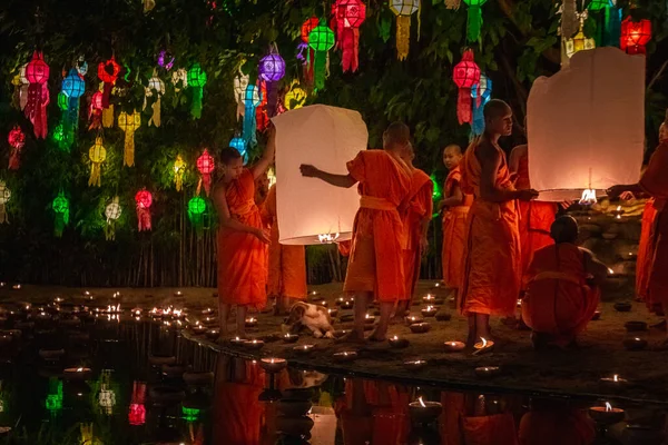 Lantern festival Thajsko — Stock fotografie