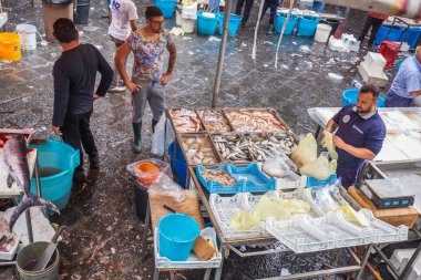 Catania Sicilya Italya editoryal