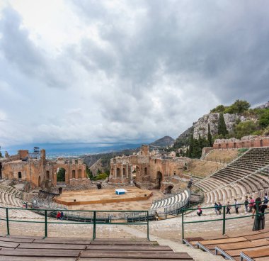 Catania Sicilya Italya editoryal