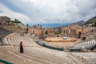 Catania Sicilya Italya editoryal