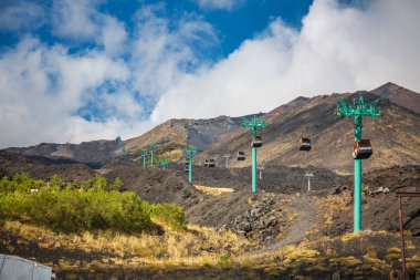 Catania Sicilya Italya editoryal