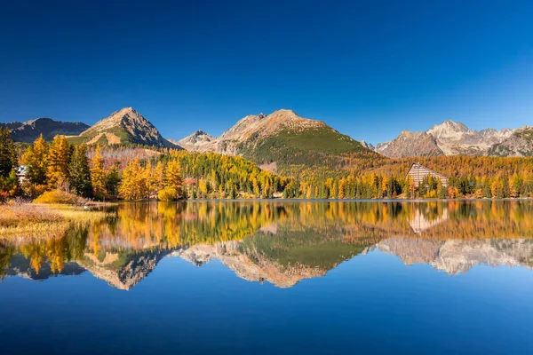 Strbske lake Slovakia — Stock Photo, Image