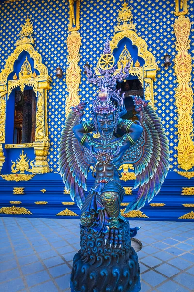 Templo Azul Wat Rong Seur Dez Chiang Rai Norte Tailândia — Fotografia de Stock