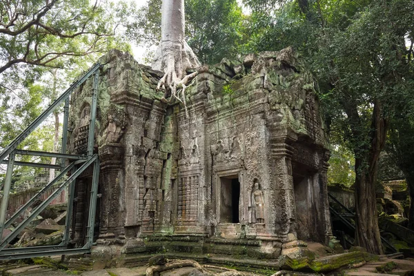 Ruiny Świątyni Angkor Wat Siem Reap Kambodża — Zdjęcie stockowe