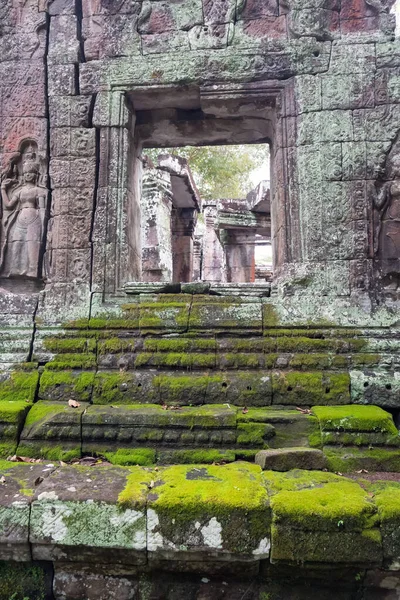 Escaleras Las Ruinas Del Templo Angkor Wat Siem Reap Camboya —  Fotos de Stock