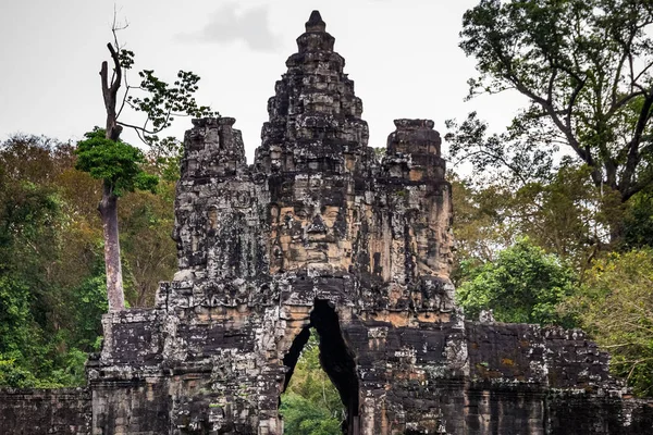 Old Khmer Temple Angkor Wat Siem Reap Cambodia — Stock Photo, Image