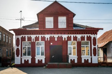 19. yüzyıl tarihi binaları. Belarus 'un mimari anıtı.