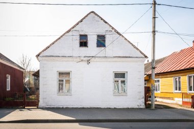 19. yüzyıl tarihi binaları. Belarus 'un mimari anıtı.