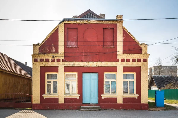 Xix Wieczne Budynki Historyczne Pomnik Architektury Białorusi — Zdjęcie stockowe