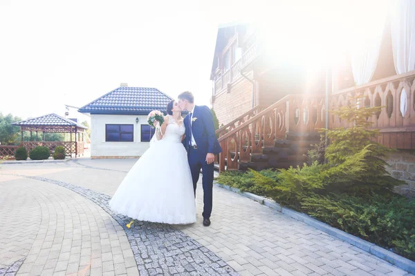 Belo dia de casamento — Fotografia de Stock