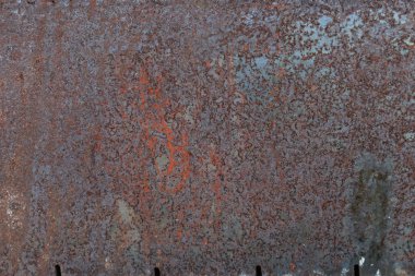 Eskimiş paslı metal doku arka planı.