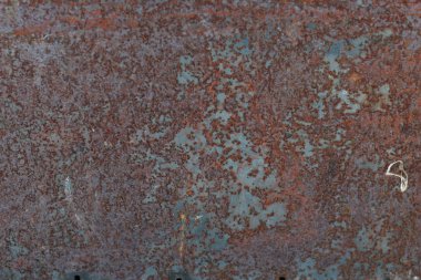 Eskimiş paslı metal doku arka planı.