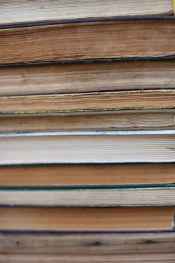 kirli eski yıpranmış kitaplar, arka plan