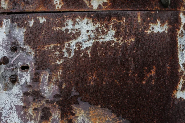 Тёмный ржавый металлический фон. — стоковое фото