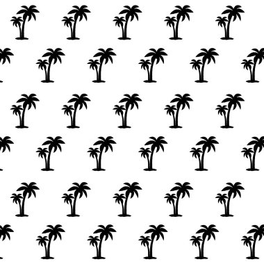 Palmiye ağaçları ile soyut arkaplan