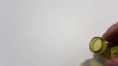 tıbbi tablet yakın çekim masaya duş aldım.