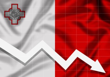 AB bayrağı Malta aşağı ok, hataları kavramı