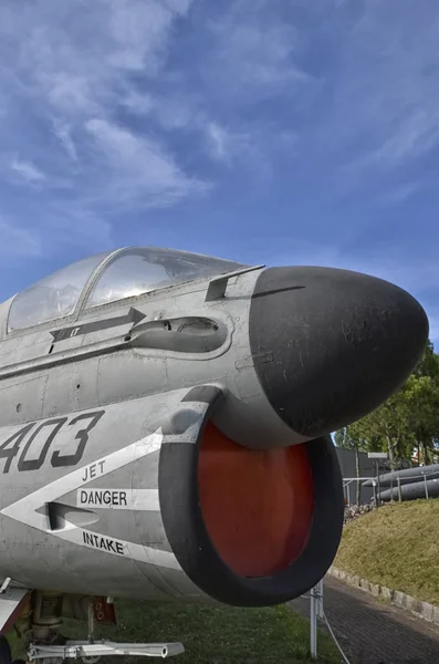 En pensionerad Ltv A-7 Corsair Stockbild