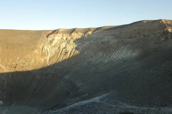 Velký kráter sopky — Stock fotografie