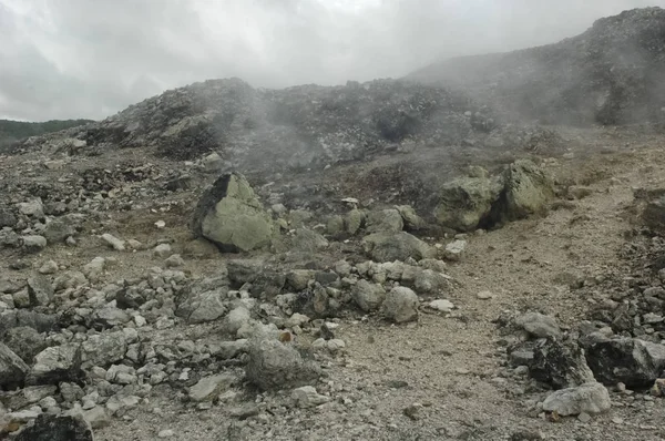 Přírodní úkaz, který vypadá jako exploze — Stock fotografie