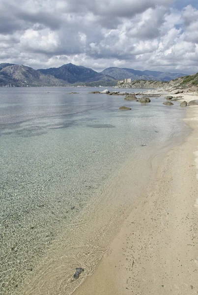 Прекрасного узбережжя Південної Сардинії — стокове фото