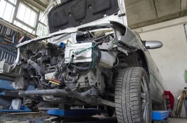 Olay bir araba açık