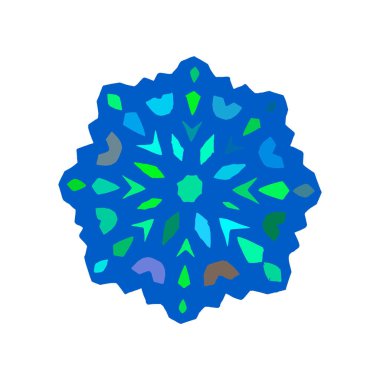 Kar tanesi simgesini grafik.