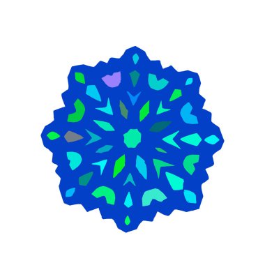 kar tanesi işareti tasarım.