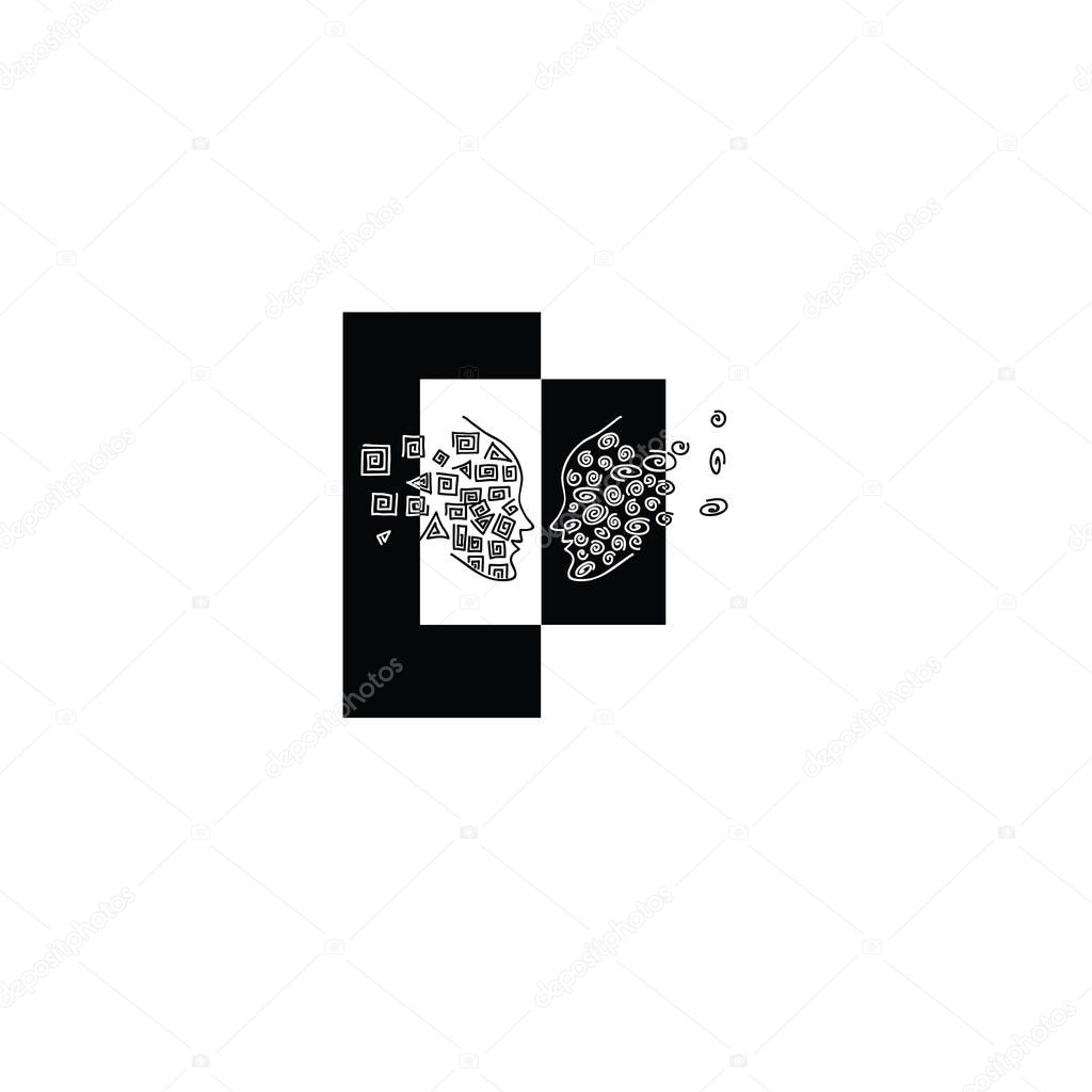 Vector black universal web icons isolated on white background