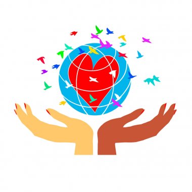 Dünyanın kalbi olan kadınların elleri tutun.