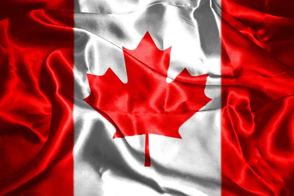 Bandera Nacional Canadiense — Foto de Stock