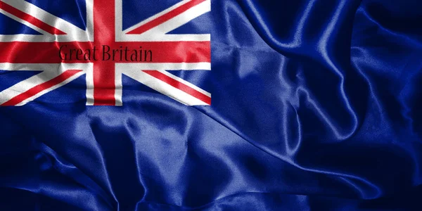 Variant Flag of the United Kingdom of Great Britain and Northern Ireland 3D illustration — Stock Photo, Image